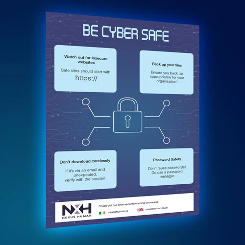 Cyber Safe Poster